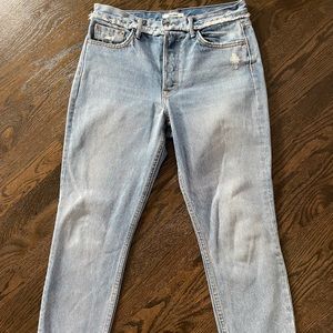 GRLFRAND slim leg jeans